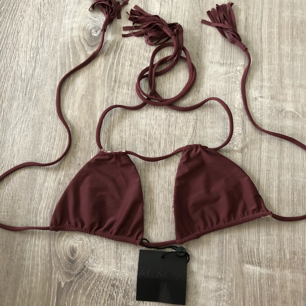 ACACIA Swimwear, Canons top, size M